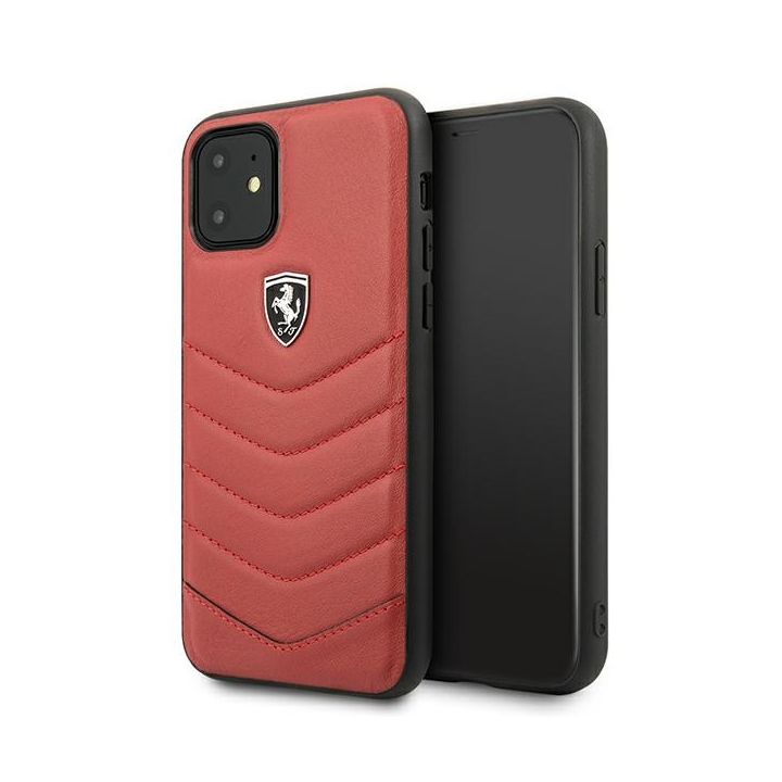 Ferrari FEHQUHCN61RE iPhone 11 6,1"/ Xr czerwony/red hardcase Off Track Quilted na NearMe.pl