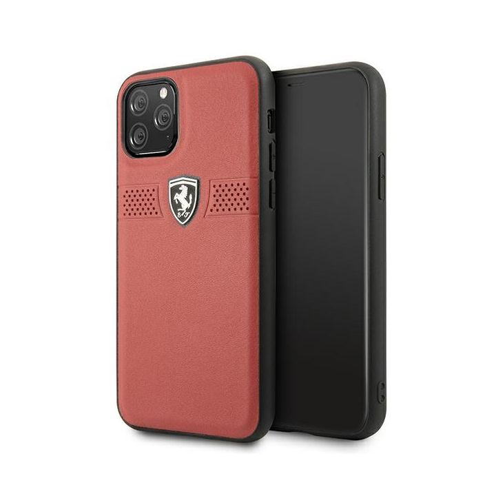Ferrari FEOBAHCN58RE iPhone 11 Pro 5,8"czerwony/red hardcase Off Track Leather na NearMe.pl