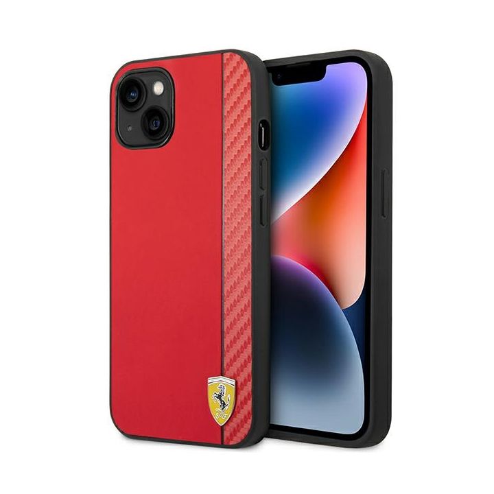 Ferrari FEHCP14MAXRE iPhone 14 Plus / 15Plus 6.7" czerwony/red hardcase Carbon na NearMe.pl