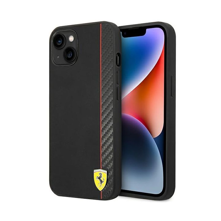 Ferrari FEHCP14SAXBK iPhone 14 / 15 / 136.1" czarny/black hardcase Carbon na NearMe.pl