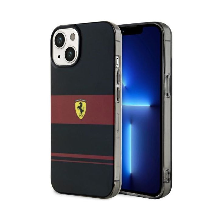 Ferrari FEHMP14SUCOK iPhone 14 / 15 / 13 6.1" czarny/black hardcase IMD Combi Magsafe na NearMe.pl