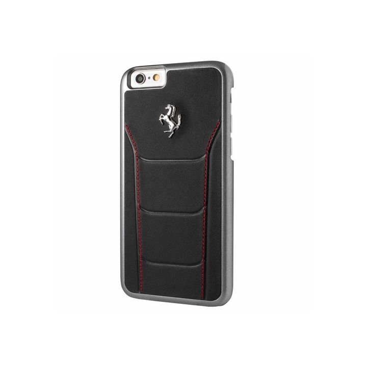 Ferrari Hardcase FESEHCP6BKR iPhone 6/6S488 black/red stiching na NearMe.pl