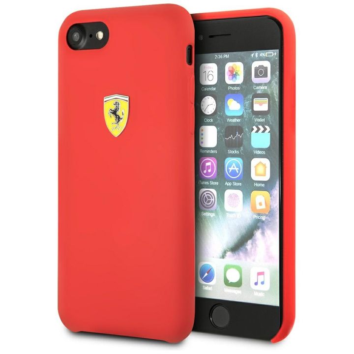 Ferrari Hardcase FESSIHCI8RE iPhone 7/8SE2020 czerwony/red Silicone na NearMe.pl