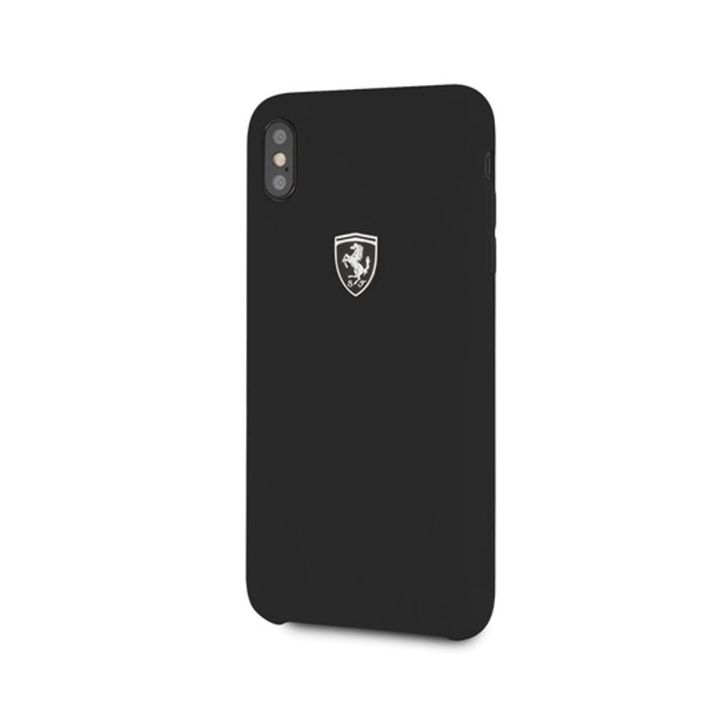 Ferrari Hardcase FEOSIHCI65BK iPhone Xs Max czarny/black Silicone Off track na NearMe.pl