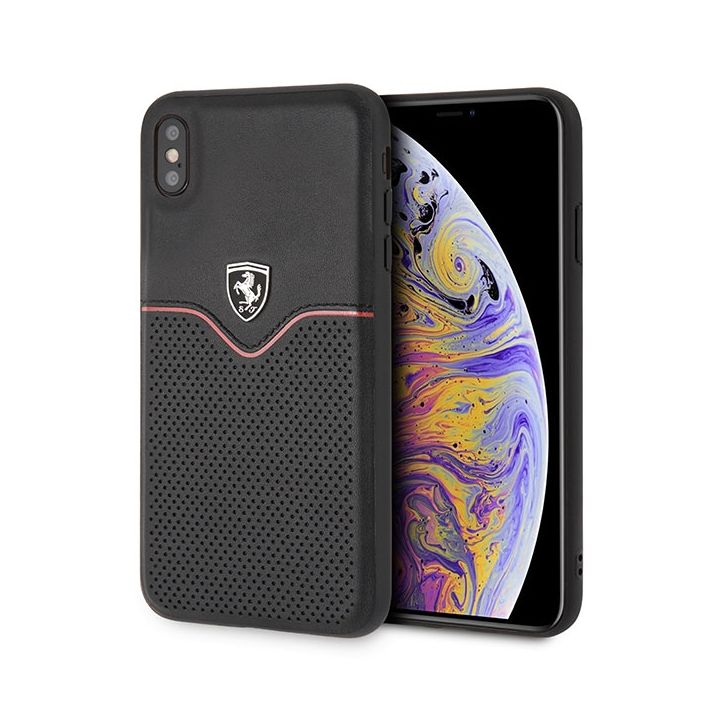 Ferrari Hardcase FEOVEHCI65BK iPhone Xs Max black/czarny Off Track Victory na NearMe.pl