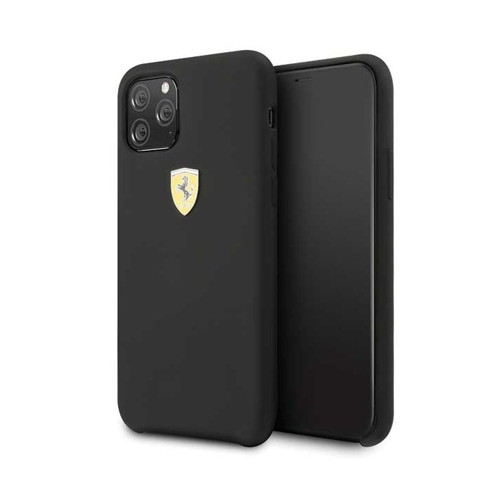 Ferrari Hardcase FESSIHCN65BK iPhone 11Pro Max czarny/black Silicone na NearMe.pl