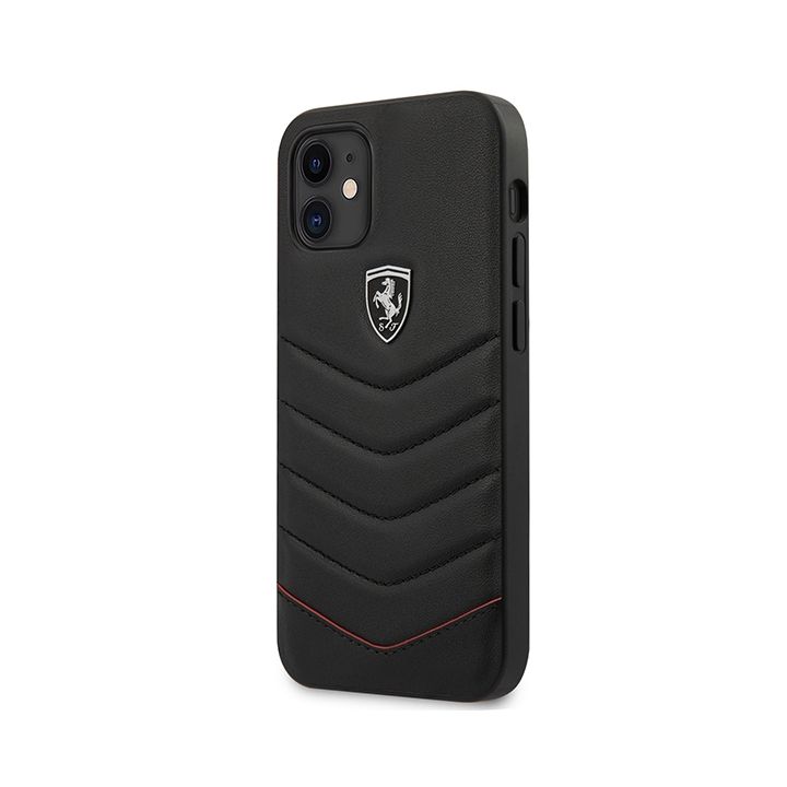 Ferrari FEHQUHCP12SBK iPhone12 mini 5,4" czarny/black hardcase Off Track Quilted na NearMe.pl