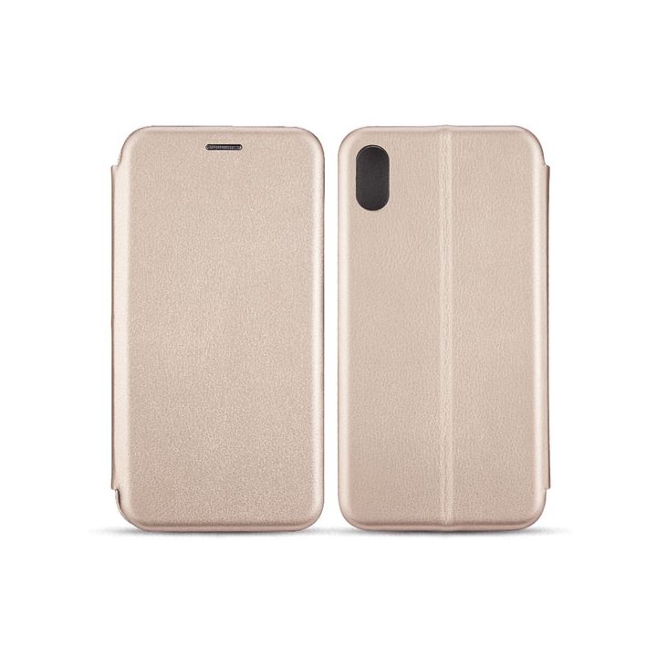 Beline Etui Book Magnetic iPhone Xs Maxrózowo-złoty/rosegold na NearMe.pl