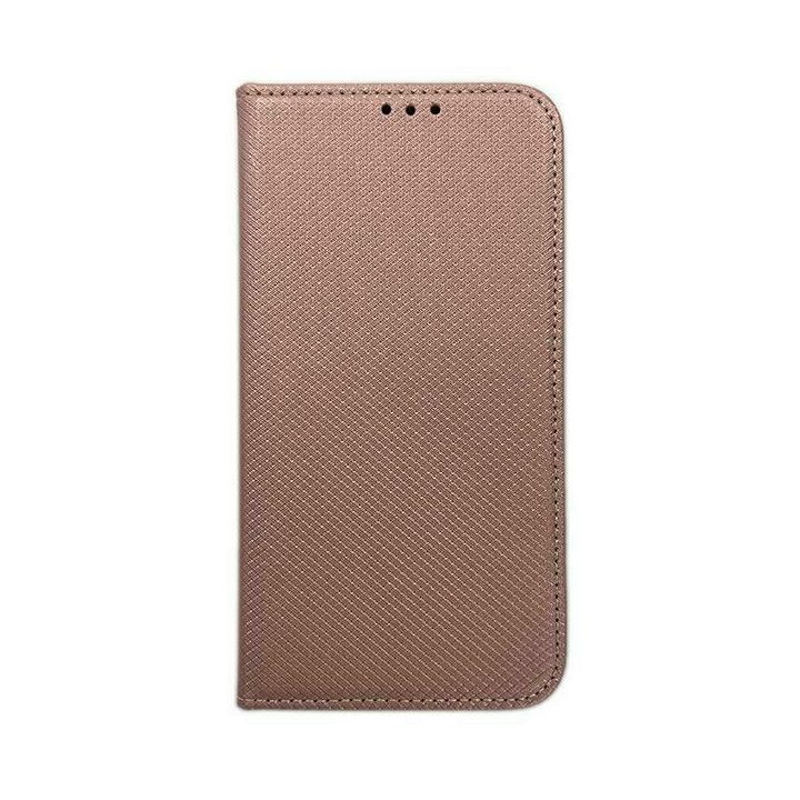Etui Smart Magnet book iPhone 15  6.1"różowo złoty/rose gold na NearMe.pl