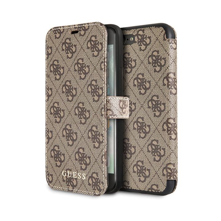 Guess GUFLBKI8L4GB iPhone 7/8 Plusbrown/brązowy book 4G na NearMe.pl