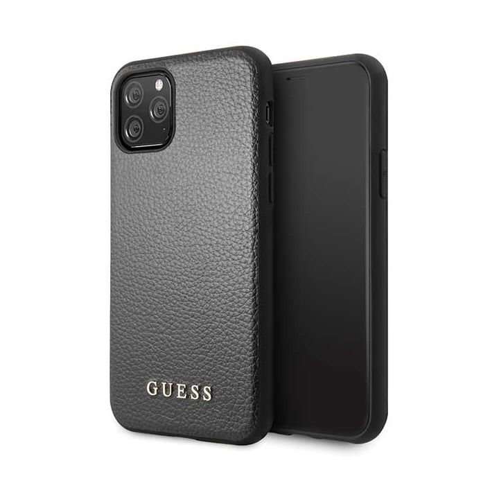 Guess GUHCN65IGLBK iPhone 11 Pro Maxczarny/black hard case Iridescent na NearMe.pl