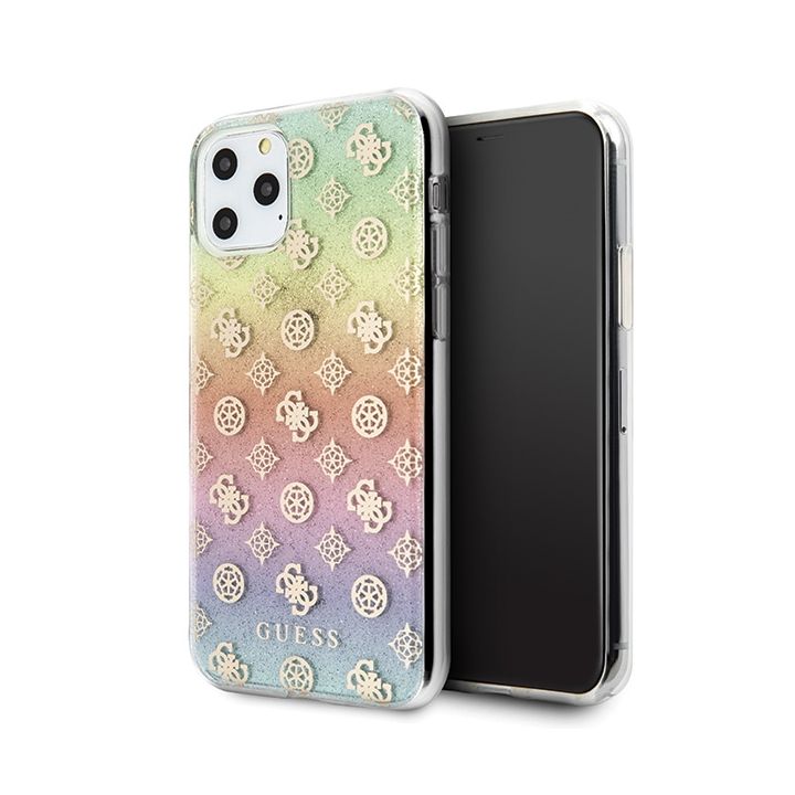 Guess GUHCN58PEOML iPhone 11 Promulticolor hard case Iridescent 4G Peony na NearMe.pl