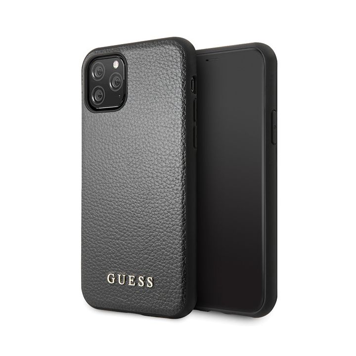 Guess GUHCN58IGLBK iPhone 11 Proczarny/black hard case Iridescent na NearMe.pl
