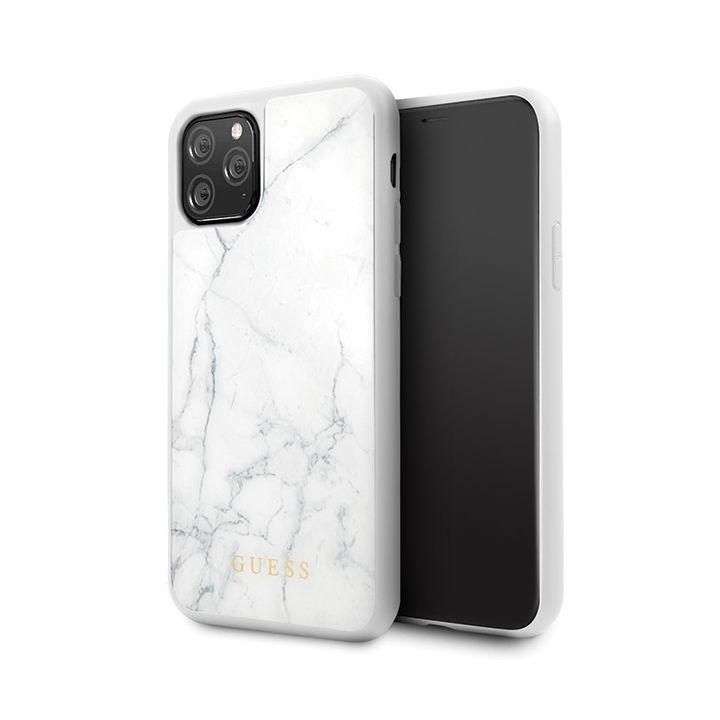 Guess GUHCN58HYMAWH iPhone 11 Probiały/white Marble na NearMe.pl