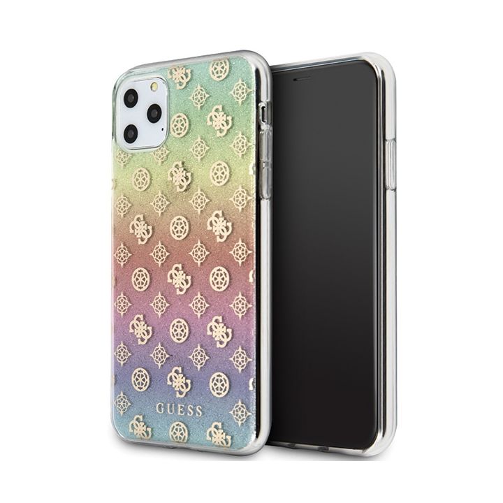 Guess GUHCN65PEOML iPhone 11 Pro Maxmulticolor hard case Iridescent 4G Peony na NearMe.pl