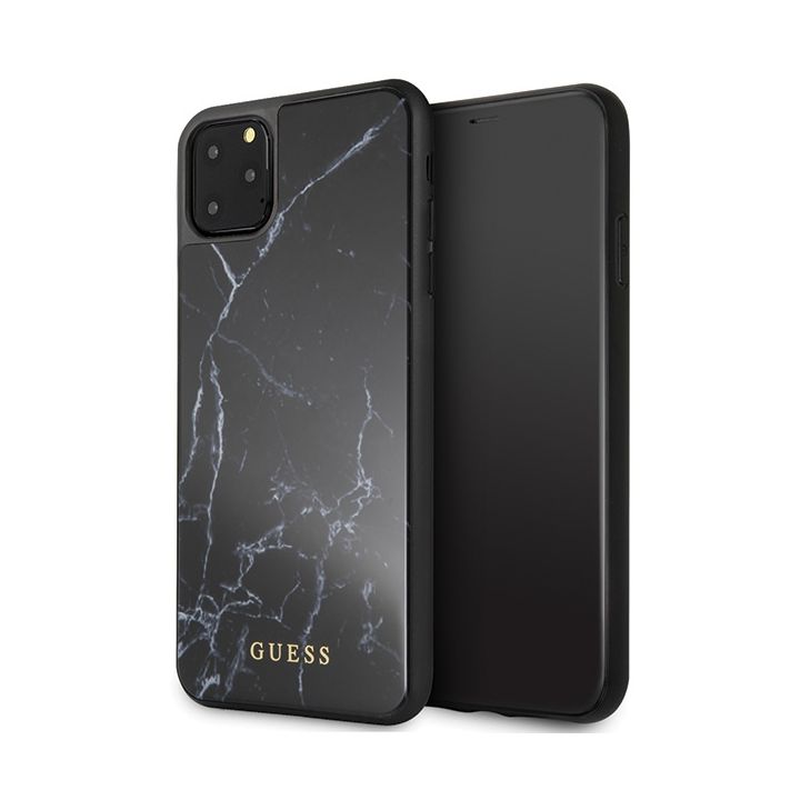 Guess GUHCN65HYMABK iPhone 11 Pro Maxczarny/black Marble Glass na NearMe.pl