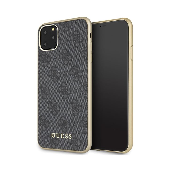 Guess GUHCN65G4GG iPhone 11 Pro Maxszary/grey hard case 4G Collection na NearMe.pl