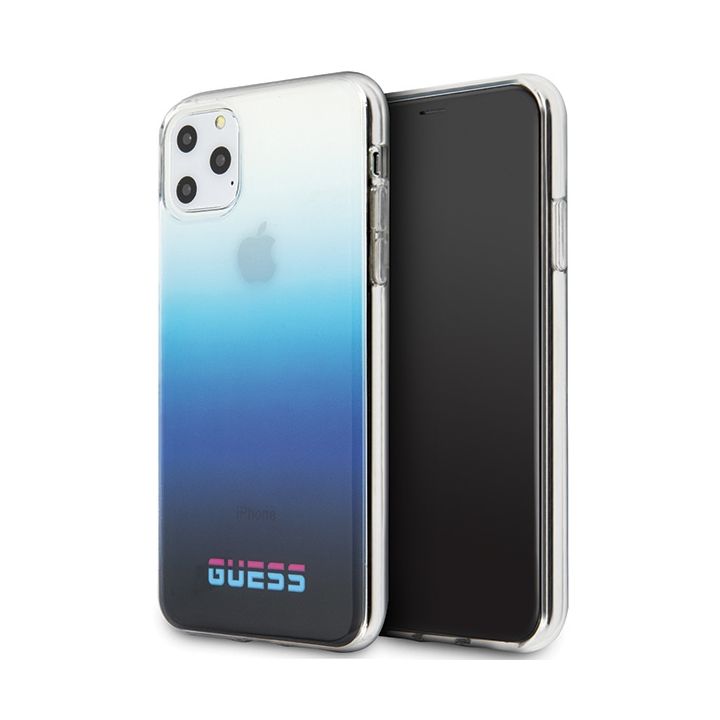 Guess GUHCN65DGCNA iPhone 11 Pro Maxniebieski/gradient blue hard case California na NearMe.pl