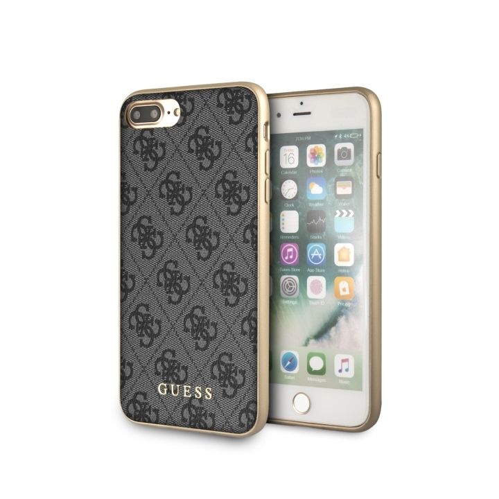 Guess GUHCI8LG4GG iPhone 7/8 Plusszary/grey hard case 4G Collection na NearMe.pl