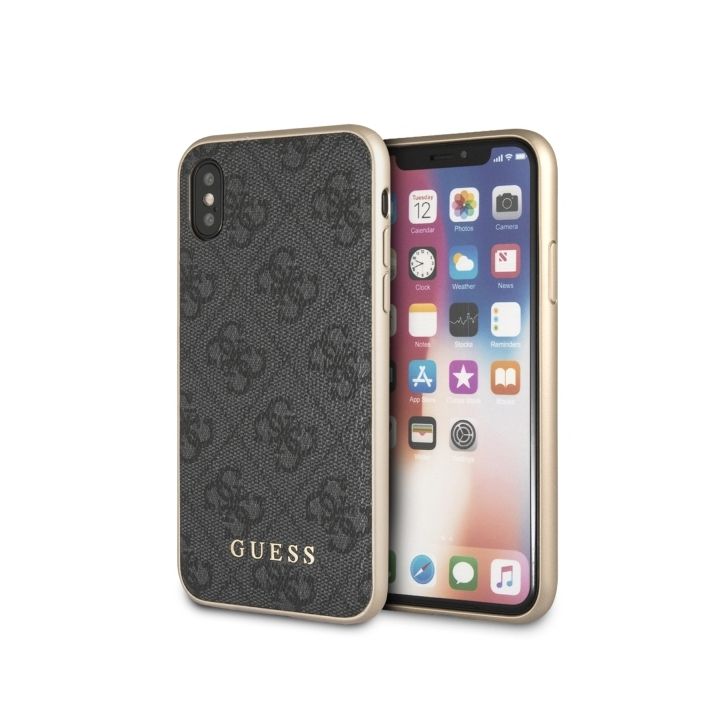 Guess GUHCPXG4GG iPhone X/Xsszary/grey hard case 4G Collection na NearMe.pl