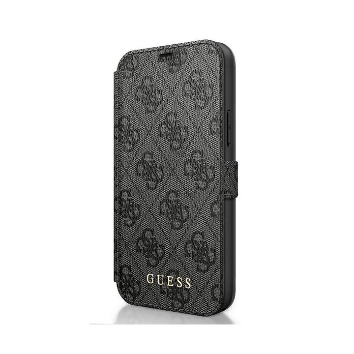 Guess GUFLBKSP12L4GG iPhone12 Pro Max 6,7" szary/grey book 4G Charms Collection na NearMe.pl