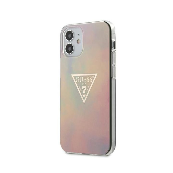 Guess GUHCP12SPCUMCGG01 iPhone 12 mini 5,4" różowy/pink hardcase Tie & Die Collection na NearMe.pl