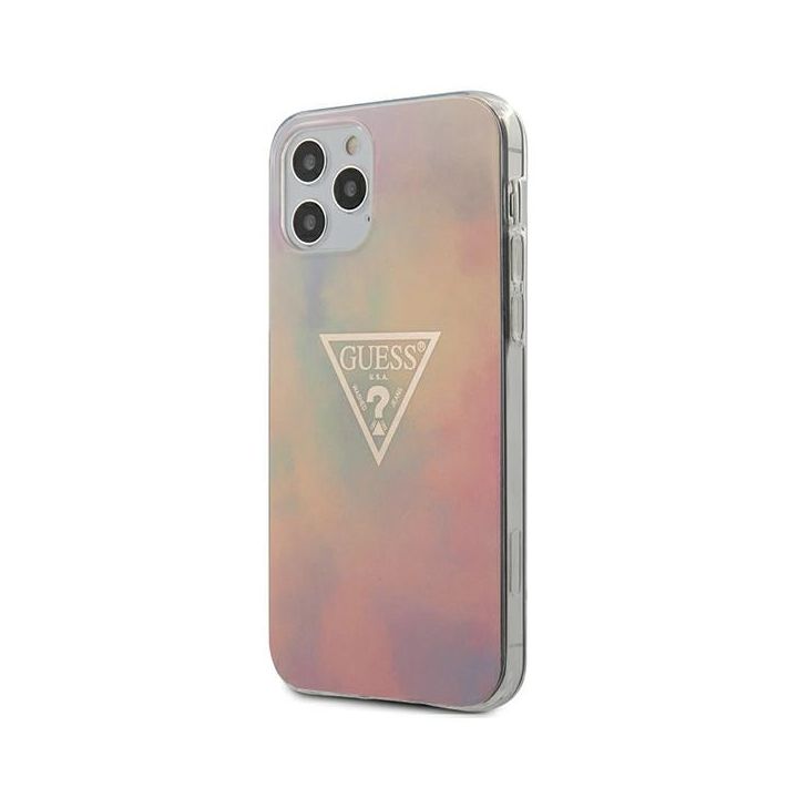 Guess GUHCP12MPCUMCGG01 iPhone 12/12 Pro6,1" różowy/pink hardcase Tie & Die Collection na NearMe.pl