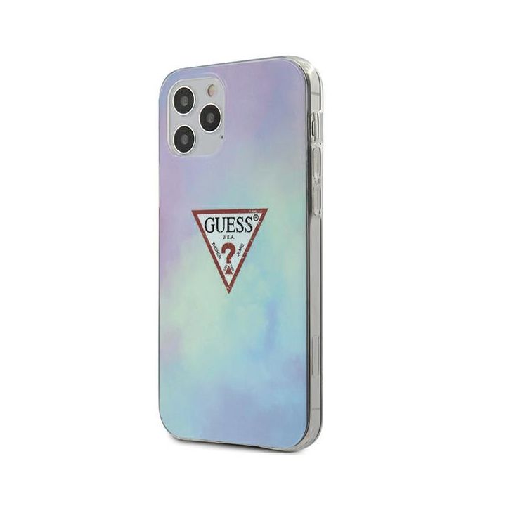 Guess GUHCP12MPCUMCGC02 iPhone 12/12 Pro6,1" niebieski/blue hardcase Tie & Die Collection na NearMe.pl