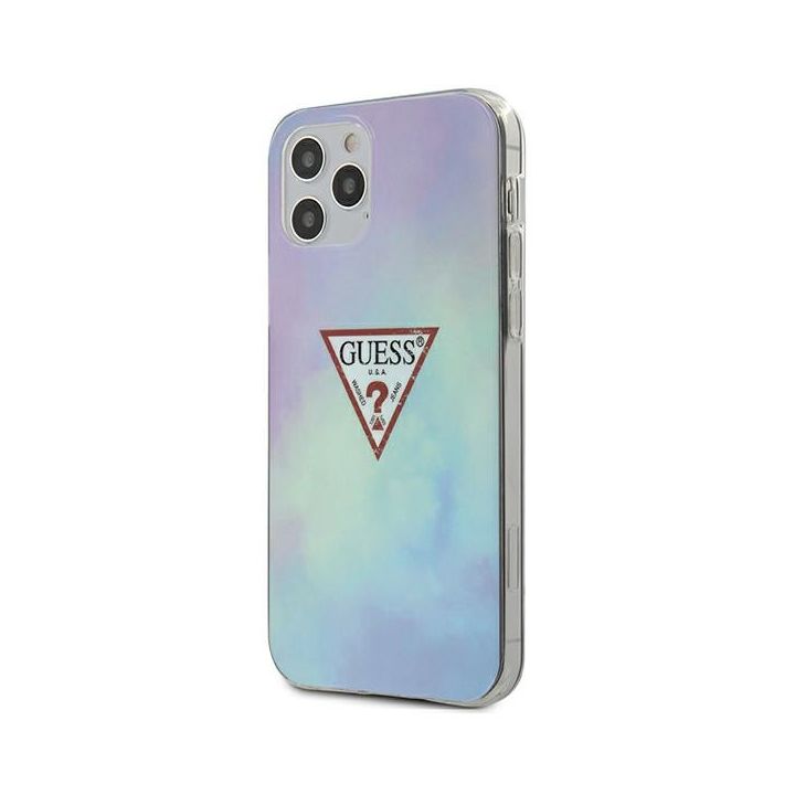 Guess GUHCP12LPCUMCGC02 iPhone 12 ProMax 6,7" niebieski/blue hardcase Tie & Die Collection na NearMe.pl