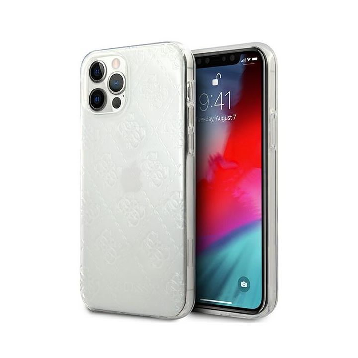 Guess GUHCP12L3D4GTR iPhone 12 Pro Max6,7" transparent hardcase 4G 3D Pattern Collection na NearMe.pl