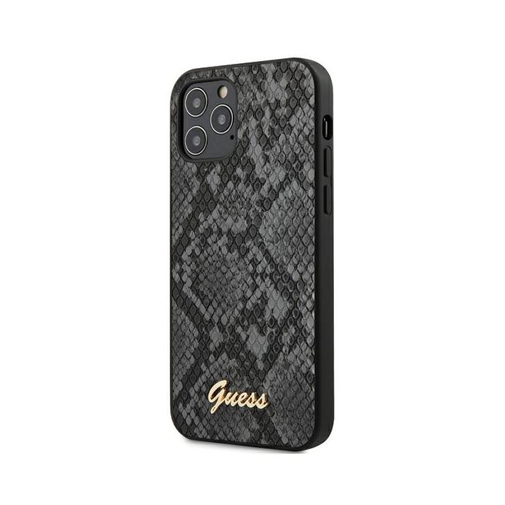 Guess GUHCP12MPUSNSMLBK iPhone 12/12 Pro6,1" czarny/black hardcase Script Python Collection na NearMe.pl