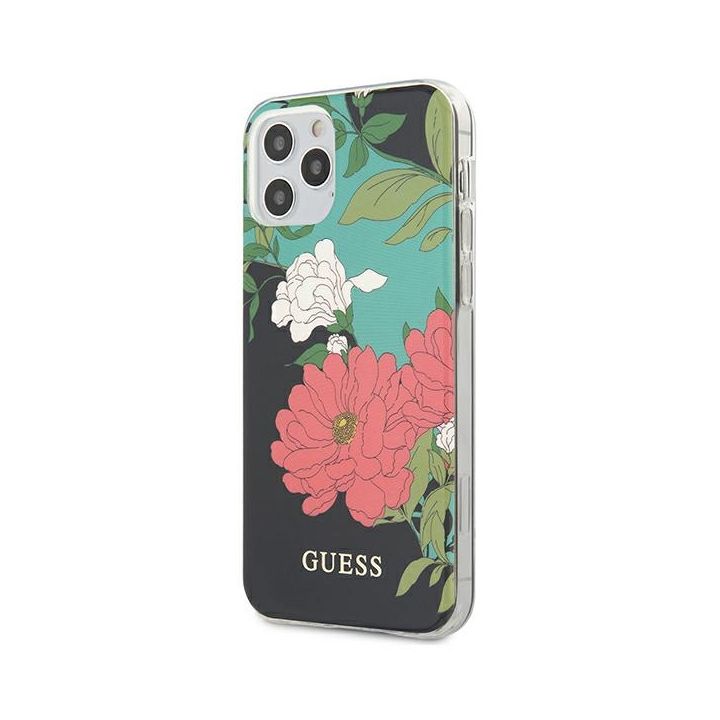 Guess GUHCP12LIMLFL01 iPhone 12 Pro Max6,7" czarny/black N°1 Flower Collection na NearMe.pl