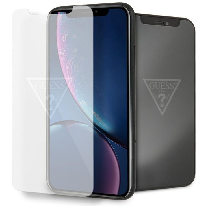 Guess szkło hartowane GUTGMI61TR iPhoneXr Invisible Logo na NearMe.pl
