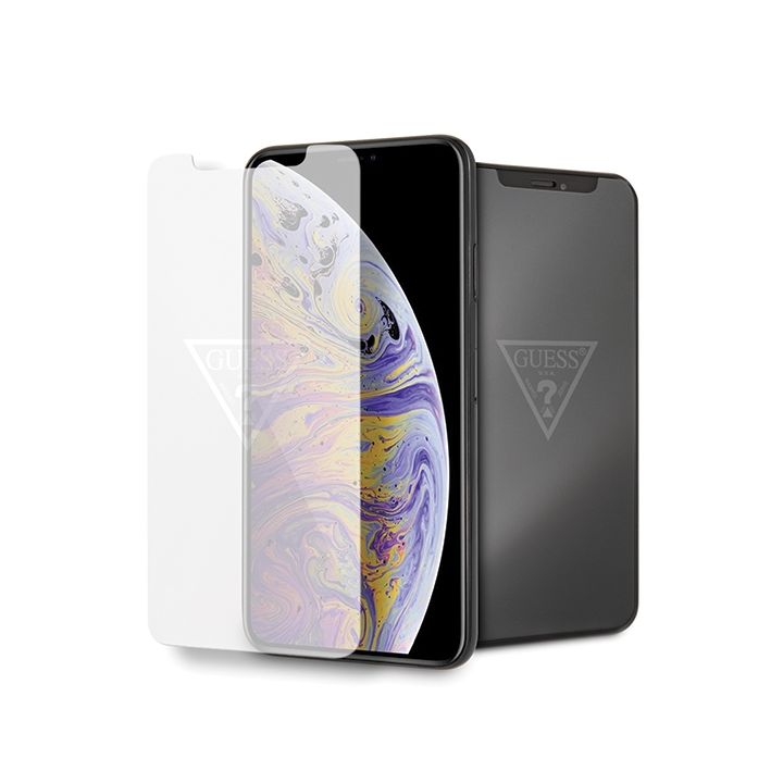 Guess szkło hartowane GUTGMI65TR iPhoneXs Max Invisible Logo na NearMe.pl