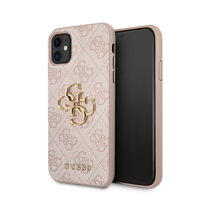 Guess GUHCN614GMGPI iPhone 11 6,1"/ Xr różowy/pink hardcase 4G Big Metal Logo na NearMe.pl