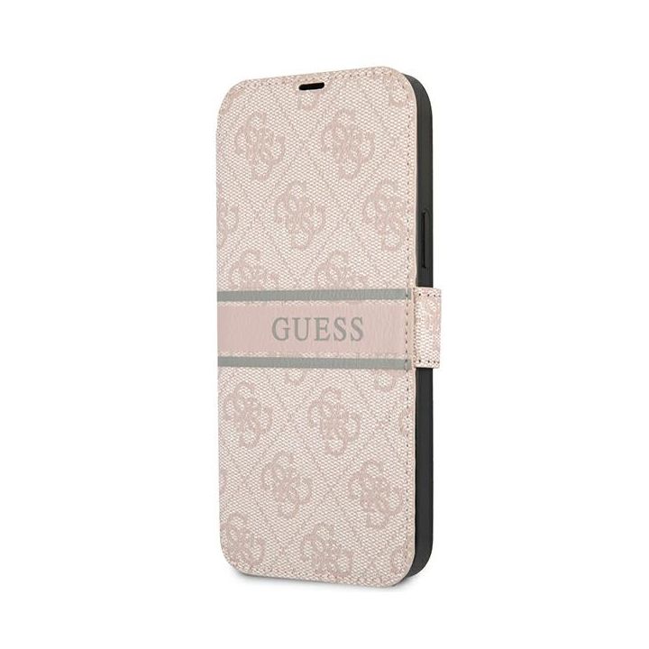 Guess GUBKP13S4GDPI iPhone 13 mini 5,4"różowy/pink book 4G Stripe na NearMe.pl