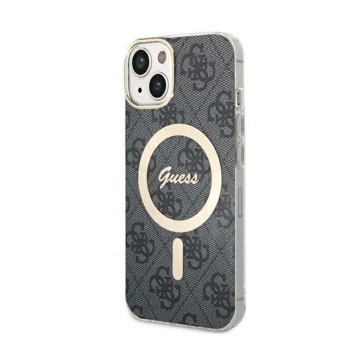 Guess GUHMP14SH4STK iPhone 14 / 15 / 136.1" czarny/black hardcase 4G MagSafe na NearMe.pl