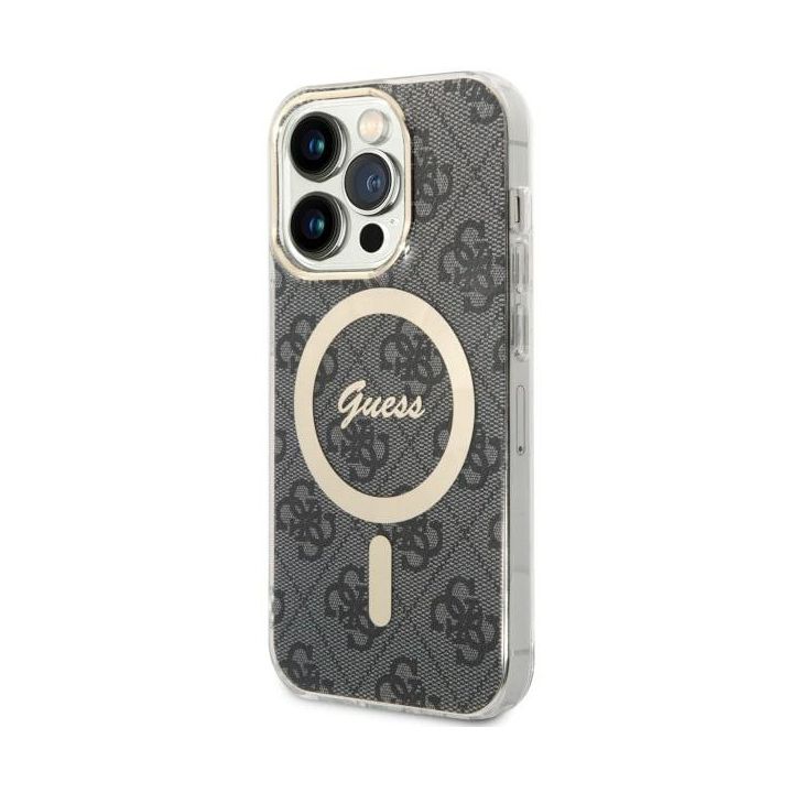 Guess GUHMP14LH4STK iPhone 14 Pro 6.1"czarny/black hardcase 4G MagSafe na NearMe.pl