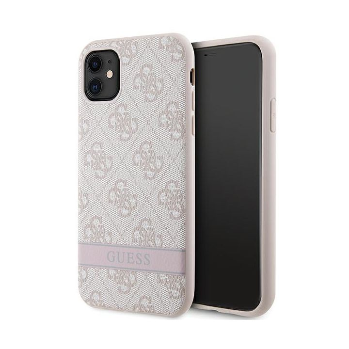 Guess GUHCN61P4SNP iPhone 11 / Xrróżowy/pink hardcase 4G Stripe na NearMe.pl