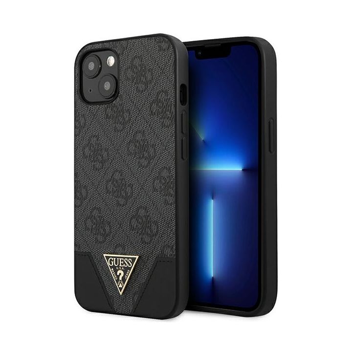 Guess GUHCP13SPU4GHBK iPhone 13 Mini5,4" szary/grey hardcase 4G Triangle Collection na NearMe.pl