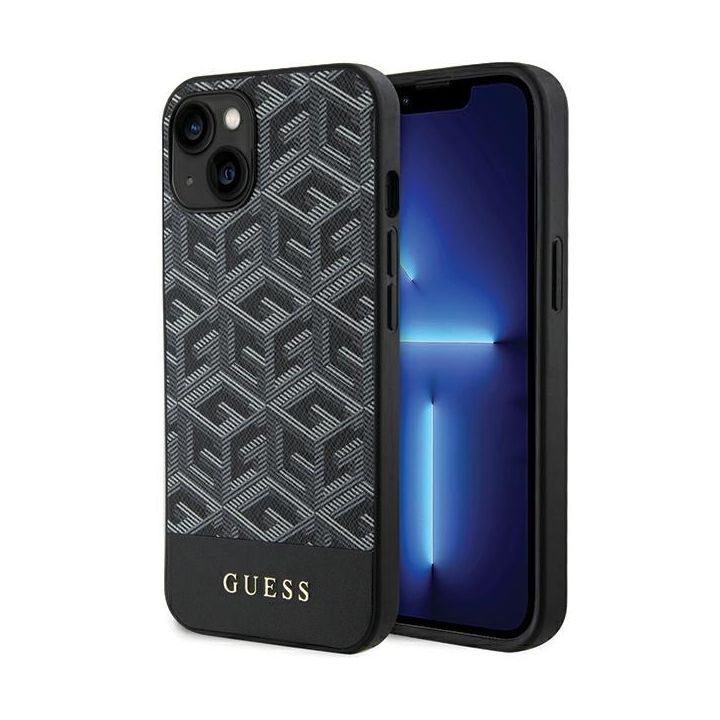 Guess GUHMP15SHGCFSEK iPhone 15 / 14 / 13 6.1" czarny/black hardcase GCube Stripes MagSafe na NearMe.pl