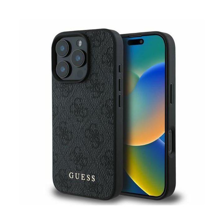 Guess GUHCP16XG4GFGR iPhone 16 Pro Max 6.9" czarny/black hardcase 4G Classic na NearMe.pl