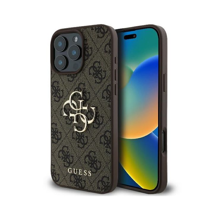 Guess GUHCP16X4GMGBR iPhone 16 Pro Max 6.9" brązowy/brown hardcase 4G Big Logo na NearMe.pl
