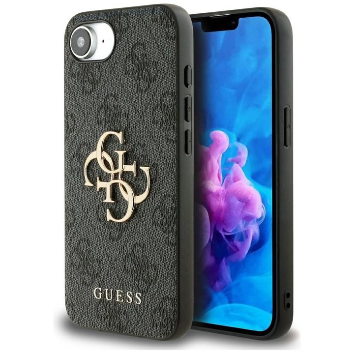 Etui Guess 4G Big Logo do iPhone 16e /   17e czarny na NearMe.pl