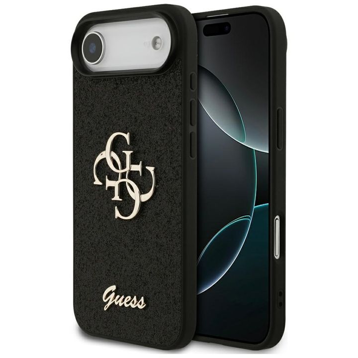 Etui Guess Fixed Glitter Big 4G do       iPhone Air czarny na NearMe.pl