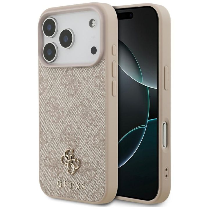 Etui Guess 4G Small 4G and Classic       MagSafe do iPhone 17 Pro różowy na NearMe.pl