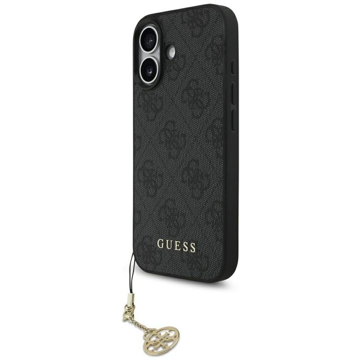 Etui Guess 4G Charms Collection MagSafedo iPhone 17 czarny na NearMe.pl