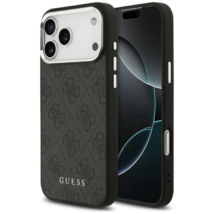 Etui Guess 4G Classic Logo MagSafe do    iPhone 17 Pro Max czarny na NearMe.pl