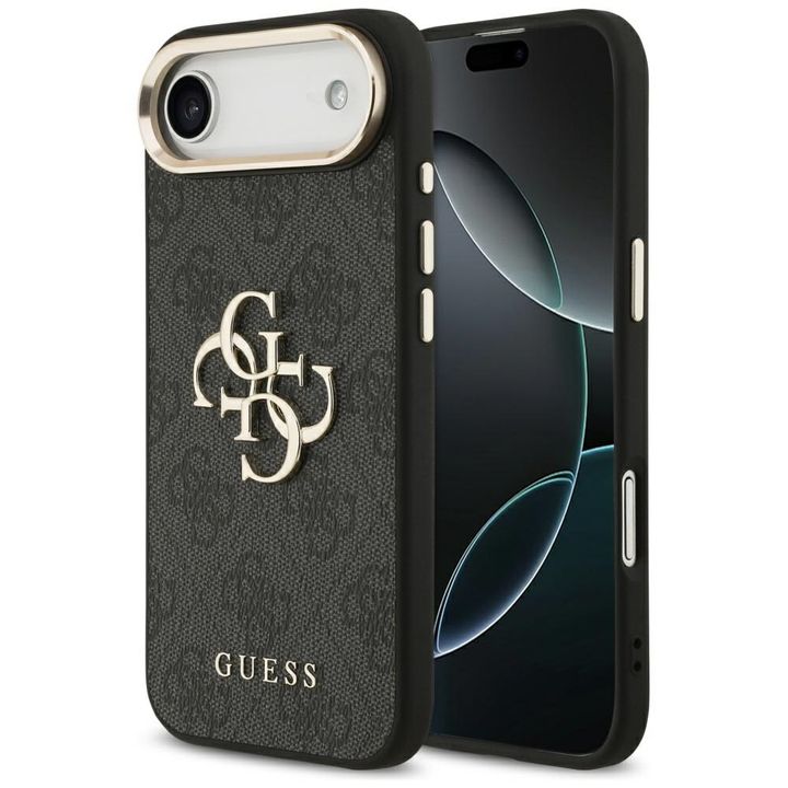 Etui Guess 4G Big 4G Classic Logo do     iPhone Air czarny złoty na NearMe.pl