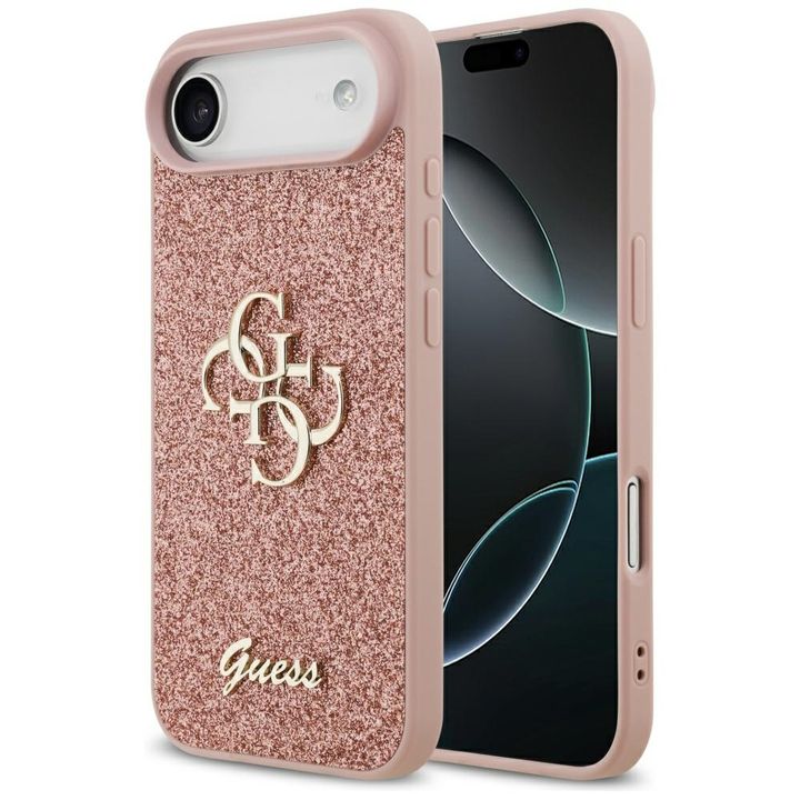 Etui Guess Fixed Glitter Big 4G do       iPhone Air różowy na NearMe.pl